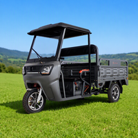 Tricycle électrique à 3 roues de haute qualité pour l'exportation, moto électrique à cadre renforcé et construction résistante à l'usure