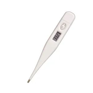 Thermomètre clinique à usage domestique très vendu en usine Thermomètre étanche coloré pour la fièvre avec embout rigide