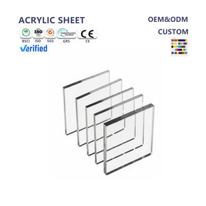 Grosir henhong ukuran kustom 3mm 5mm lampu iklan Perspex lembaran akrilik plastik PMMA cor Panel akrilik pemotongan warna - Product Image 1