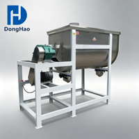 Mélangeur de poudre horizontal en acier inoxydable, type ruban, 2000L 3000L, industriel