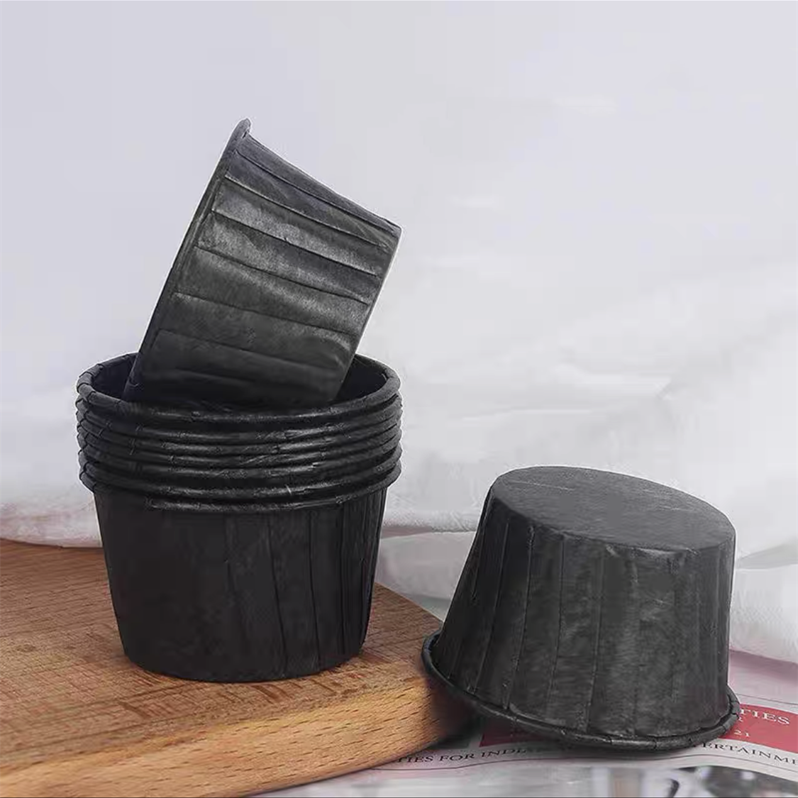 Preuve de l'huile 80gsm-noir