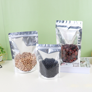 Custom Food Storage Packaging <b>Pouch</b> Aluminum Foil Bag <b>Zip</b> Lock Reusable Smell Proof Doypack Stand up PE Plastic Packaging Bag - Product Image 2