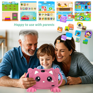 Bán Chạy Nhất <span class=keywords><strong>7</strong></span>-Inch Trẻ Em Máy Tính Bảng PC Với HD IPS Quad Core Parental Control & Màu Sắc Tươi Sáng Hoàn Hảo Giáng Sinh Màu Đen Friday Quà Tặng - Product Image 4