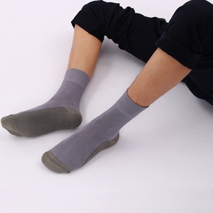 Tiểu Đường Siêu Căng Sàn Vớ Đi Xe Đạp Người Đàn Ông Của Sợi Đồng Chống Vi Khuẩn Tùy Chỉnh Sợi Tre Phi Hành Đoàn Vớ Kinh Doanh Ăn Mặc Vớ - Product Image 3