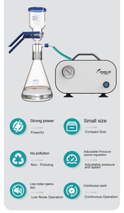 Bomba de Vacío de Diafragma Sin Aceite para Laboratorio - Product Image 3