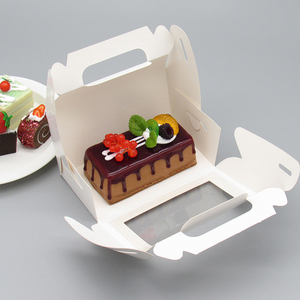 卸売食品ベーカリー紙製カップケーキボックス、カスタムテイクアウトフードボックス、硬質紙製バーガーとフライドポテトギフト折りたたみ式ボックス包装 - Product Image 5