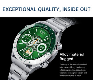 ساعة ذكية فاخرة كلاسيكية للرجال لعام 2025 بحزام من الفولاذ وهيكل صلب لنظامي Android و iOS مع مراقبة معدل ضربات القلب وأكسجين الدم SK41 Reloj Inteligente Hombre - Product Image 4