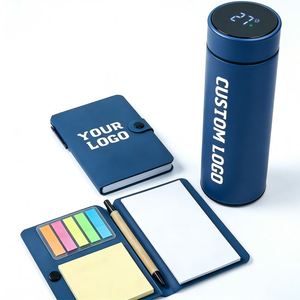 Botella de Agua Inteligente Aislada de Acero Inoxidable con Logotipo Personalizado, Taza de Viaje Portátil, Termo para Café, Ideal para Regalos Promocionales Empresariales - Product Image 1