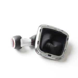 Pommeau de levier de vitesse en cuir pour Volkswagen Polo, conception ergonomique, transmission manuelle - Product Image 2