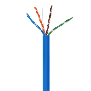<span class=keywords><strong>สาย</strong></span><span class=keywords><strong>แลน</strong></span> Cat5e ขนาดใหญ่500ฟุต/1000ft <span class=keywords><strong>สาย</strong></span>เคเบิลอีเทอร์เน็ตทองแดงเต็มรูป<span class=keywords><strong>แบบ</strong></span>24 AWG กล่องดึง UTP เครือข่าย LAN พีวีซีสีน้ำเงิน - Product Image 1