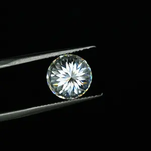 SICGEM miglior prezzo centinaia di fiori taglio portoghese brillante D diamante Moissanite sciolto