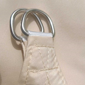 <span class=keywords><strong>Voile</strong></span> d'<span class=keywords><strong>ombrage</strong></span> de jardin 100% HDPE beige et blanc <span class=keywords><strong>5x5</strong></span>, haute qualité, meilleur prix, protection solaire extérieure pour n'importe où - Product Image 3