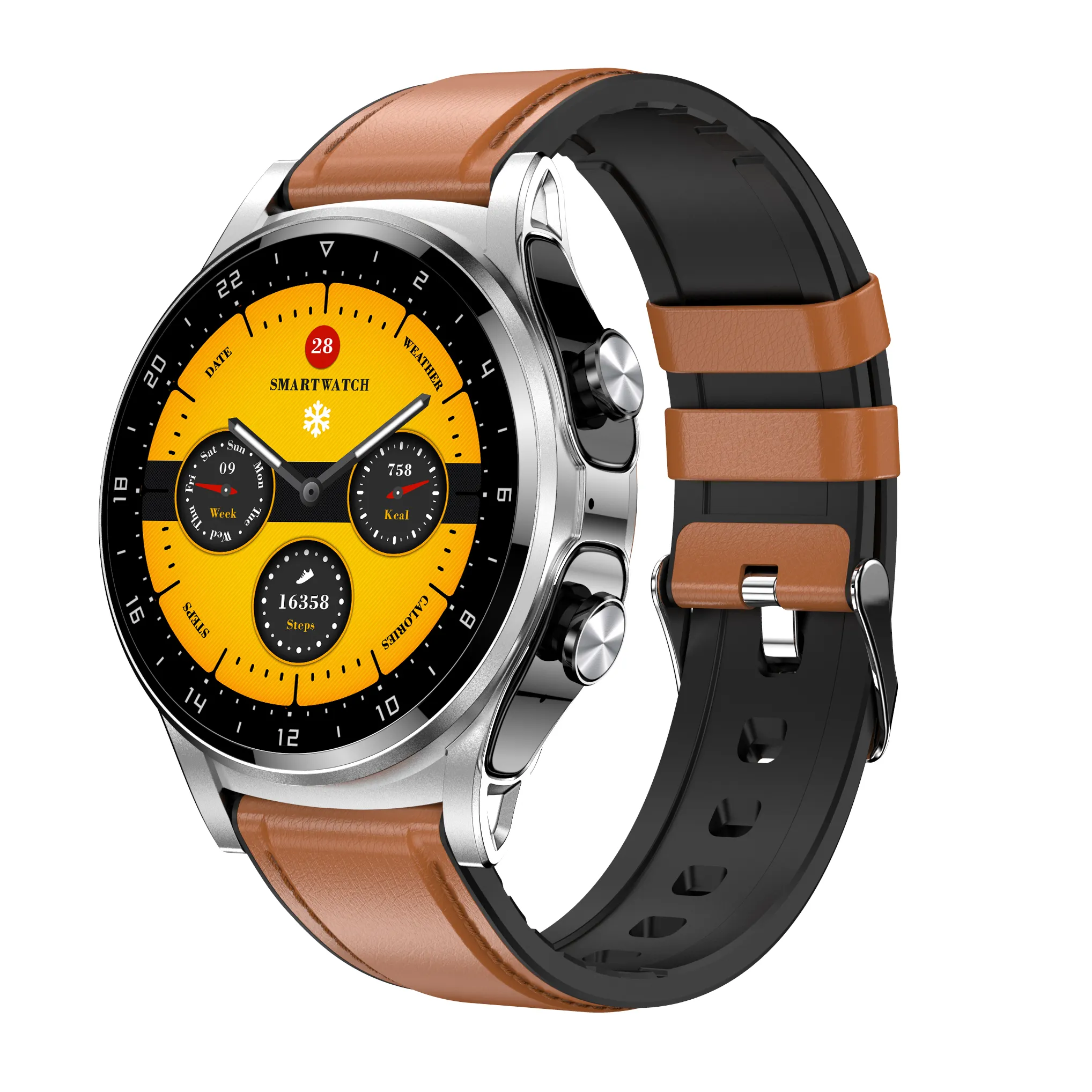 TWS 2 in 1 Smart Watch Upgrade Uhr Smartphone einfach anzurufen GT66 Tragbare Geräte BT Musik steuerung TWS Ohrhörer Herzfrequenz