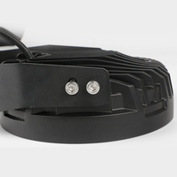 Nouveaux phares LED ronds de 9 pouces, feux tout-terrain, lampe auxiliaire ambre et blanche pour voiture, SUV, camion