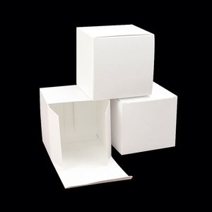 Food Grade White Cardboard <b>Box</b> - FDA Compliant - <b>Bakery</b>/Dessert/Chocolate Packaging - Product Image 3