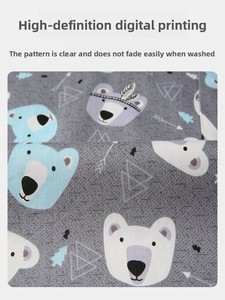 Ensemble de pantalons de travail en coton Dobby à imprimé dessin animé pour médecins, infirmières, pédiatres, dentistes, hôpitaux, uniformes de Noël et d'Halloween, ODM - Product Image 3