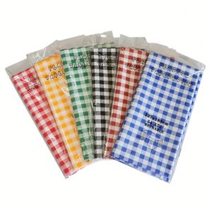 Wholesaler 54x108in Red Gingham Checkered Plastic <b>Table</b> <b>Cloth</b> <b>Disposable</b> Tablecloths Party <b>Table</b> <b>Cloths</b> for 8ft Rectangle <b>Table</b> - Product Image 4