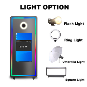 Plus qu'assez vidéo Circle Airdrop Reality Magic Mirror Photo Booth Sign Items Business Rental Compatible Camera SLR Devices - Product Image 5