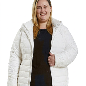 Chaqueta Vaquera con Capucha para Mujer, Color Sólido, Manga Corta, Cierre con Cremallera, Diseño con Logotipo, Transpirable, Resistente al Viento, Moda Primavera, Verano, Otoño - Product Image 1