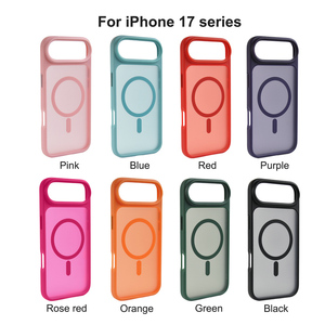 Étui de téléphone magnétique en caoutchouc doux avec impression personnalisée pour iPhone 17 Pro Max, étuis de téléphone portable 17 Air, MOQ 500 pièces accepté - Product Image 6
