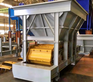 थोक सामग्री हैंडलिंग के लिए हॉपर के साथ भारी शुल्क छोटा एप्रोन फीडर - Product Image 2