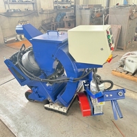 Machine de sablage portative avec filtre à poussière pulsé pour l'élimination de la rouille des surfaces des ponts et autoroutes