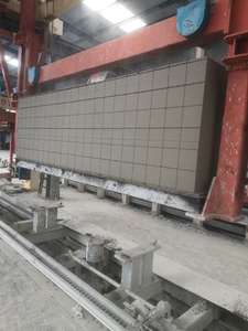 AAC Khối Nhà máy sản xuất máy Trọng lượng nhẹ khối bê tông máy với PLC & bánh thành phần cốt lõi có sẵn để bán Trung Quốc - Product Image 2