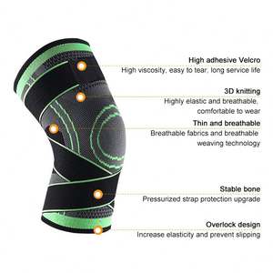 Ginocchiere da pallavolo morbide protettive solide personalizzate con Design traspirante regolabile per una protezione completa per la stagione primaverile - Product Image 5