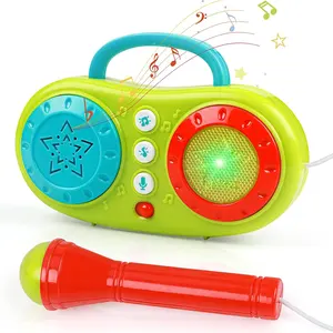宝力婴儿音乐玩具唱机卡拉ok幼儿玩具