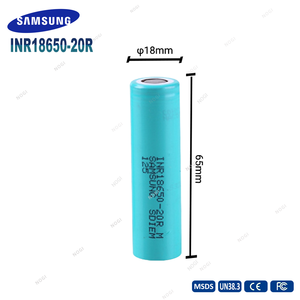 Batterie Li-ion <span class=keywords><strong>Samsung</strong></span> <span class=keywords><strong>SDI</strong></span> <span class=keywords><strong>18650</strong></span> 3.6V d'origine, cellules 20R 25R 30Q 35E 2000mAh 2500mAh 3000mAh 3400mAh 3500mAh, qualité A - Product Image 1