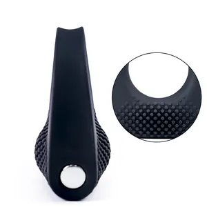 Paar Sexspielzeug Knopf Batterie erweiterten Geschlechts verkehr dehnbaren Männer Penis Ring