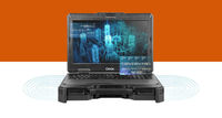 Ordinateur portable de qualité professionnelle GETAC X600 de 15.6 pouces pour l'extérieur