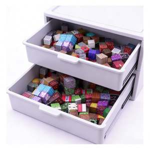 TOYSRUNNER Bright Color Magnetic Building Cubes STEM <b>Educational</b> Sensory Plastic Construction Learning Blocks Creative <b>Toys</b> - Product Image 4