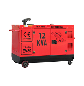 <span class=keywords><strong>10KW</strong></span> 二気筒 EV80 水冷式 GF2-15000SE 静音ディーゼル発電機 - Product Image 3