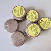 Disques de Coco en Fiber de coco pressé, 40g, favorise la croissance des plantes, 100% sol organique
