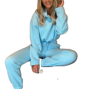 Conjunto de Sudadera con Capucha y Pantalones Deportivos Casuales de Manga Larga para Mujer, Venta al Por Mayor - Product Image 2