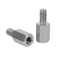 Adaptador de Tornillo para Espejo Retrovisor de Motocicleta Personalizado, M10 M8 8mm 10mm, Conversión de Rosca Izquierda/Derecha, Tornillo para Espejo Retrovisor de Moto