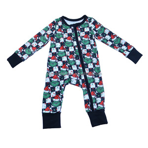 Ensembles de pyjamas assortis pour la famille en coton à impression personnalisée de Noël Ensemble de vêtements pour la famille de haute qualité - Product Image 5