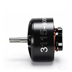 มอเตอร์ไร้แปรงถ่าน 3115-900KV ตัวเครื่องอะลูมิเนียม สีดำ สำหรับโดรนแข่ง FPV อะไหล่ทดแทน ปรับแต่งได้ จัดส่งรวดเร็ว - Product Image 1