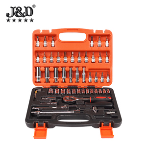 53 ensembles de réparation automobile et d'entretien automobile outils combinaison d'extension clé à cliquet kit de réparation - Product Image 6