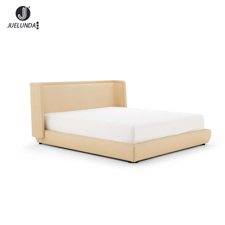سرير خشبي حديث وبسيط للأطفال الأكثر شعبية أحدث تصميم جديد إطار سرير أبيض مزدوج خشب صلب صف عظمي أقدام من PVC