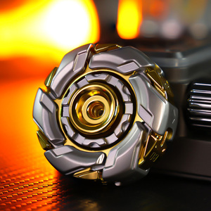 JF-Irate Spinning Armor Finger Gyro Metal EDC Stress-Relief Toy Restless Youth Edition Must-Have Blind Box - Product Image 1