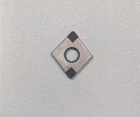 Plaquette solide PCBN CBN PCD pour tournage CNC CNGA1204 CNGN RNGN, pour blocs cylindriques, acier, fonte, OEM, HRC40-60, revêtue