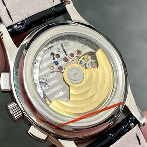 Reloj de Lujo de Grado 5A para Negocios, Calendario Anual, Movimiento Automático, Caja de Acero Inoxidable, Esfera Gris, Reloj para Negociaciones Formales - Product Image 5