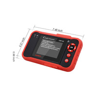 LAUNCH CRP123 ABS/SRS/transmisión/motor 4 sistemas OBD2 lector de código OBDII herramienta de diagnóstico CRP 123 escáner automático Creader VII +
