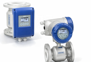 เครื่องวัดอัตราการไหลแบบอินทิเกรตยี่ห้อ KROHNE รุ่น OPTIFLUX 4300C ใหม่เอี่ยม พร้อมไส้ใน PTFE คุณภาพสูง รองรับสัญญาณ 4-20mA HART - Product Image 2