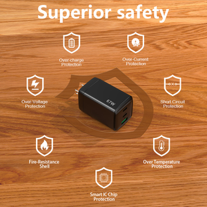 <span class=keywords><strong>Chargeur</strong></span> de téléphone TKT 67W, 3 ports, charge rapide PD, pour iPhone, bureau, voyage, direct d'usine, pliable, prise US, <span class=keywords><strong>chargeur</strong></span> de smartphone - Product Image 5