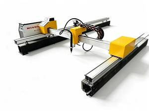 Machine de découpe CNC à portique léger pour la signalisation publicitaire, la découpe de lettres métalliques et de tôles - Product Image 2