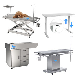 Peralatan dokter hewan Stainless Steel 304 klinik elektrik hewan peliharaan operasi dokter hewan meja pemeriksaan untuk dijual - Product Image 5