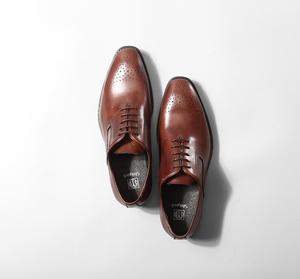 Zapatos de Vestir de Cuero Genuino con Punta en Pico, Hechos a Medida, para Hombre, Transpirables, Venta al Por Mayor - Product Image 3